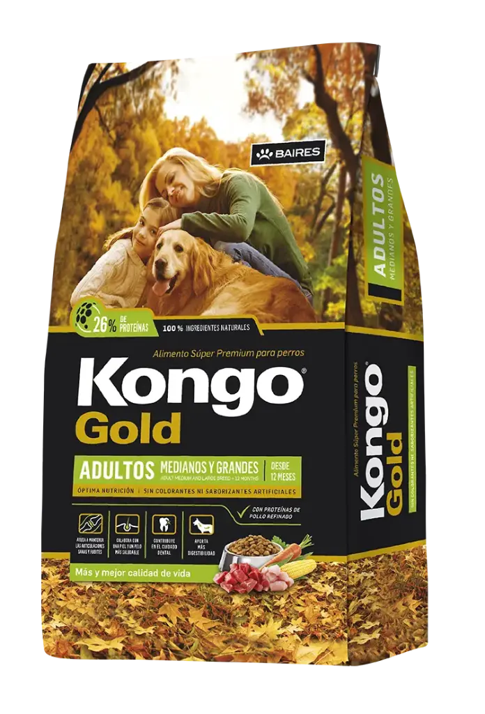 Kongo gold adulto x 21 kg