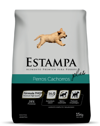 Estampa cachorro x 15 kg